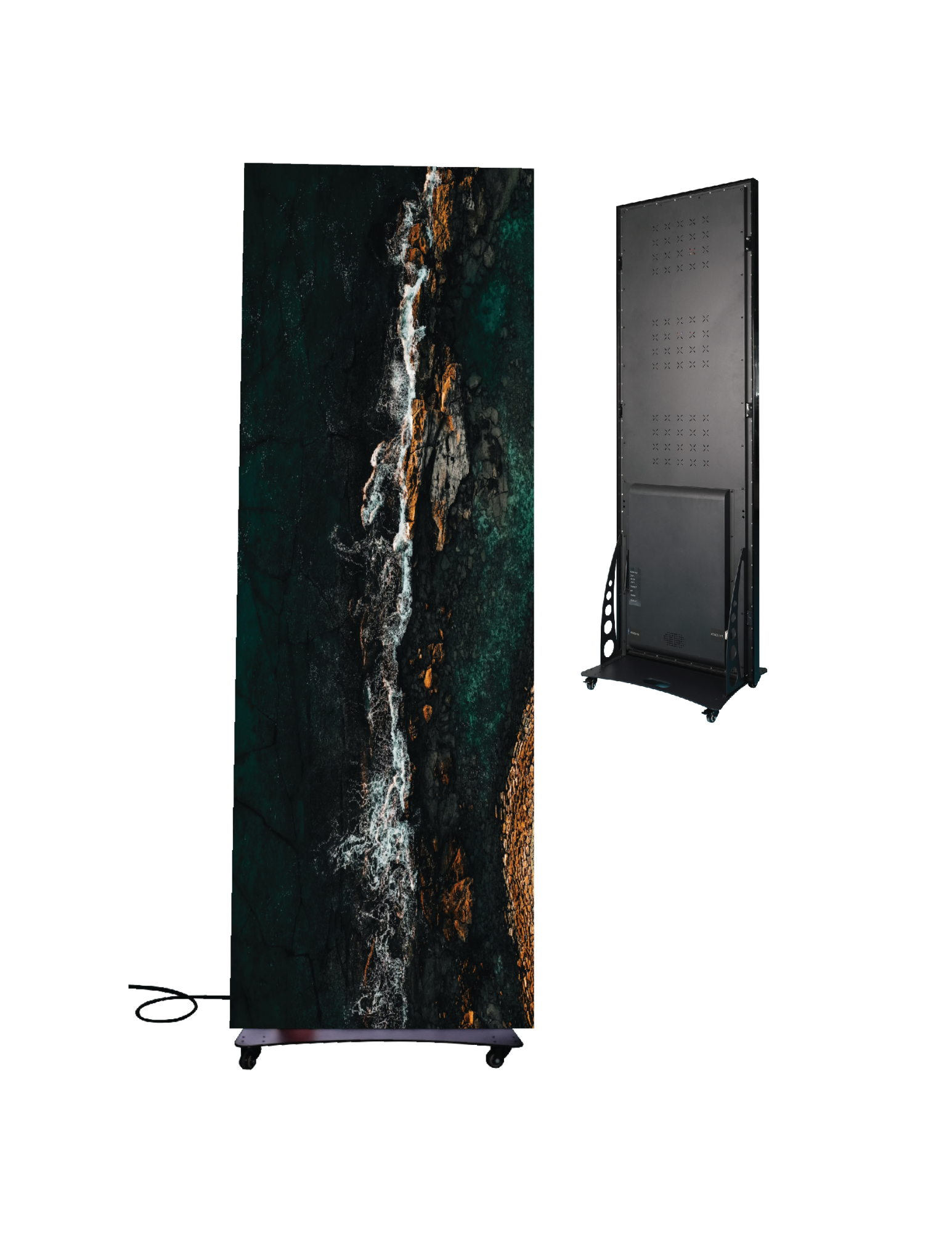 Genesis LED Poster 2.0 — 25.2" × 113.4"