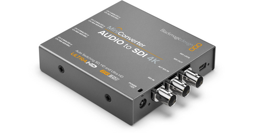 Blackmagic Audio to SDI 4k